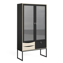 Load image into Gallery viewer, Stubbe 2 Frame Doors 3 Drawers China Display Cabinet