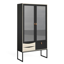 Load image into Gallery viewer, Stubbe 2 Frame Doors 3 Drawers China Display Cabinet