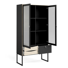 Load image into Gallery viewer, Stubbe 2 Frame Doors 3 Drawers China Display Cabinet