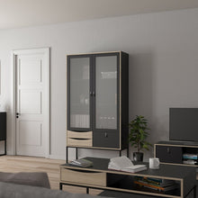Load image into Gallery viewer, Stubbe 2 Frame Doors 3 Drawers China Display Cabinet