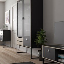 Load image into Gallery viewer, Stubbe 2 Frame Doors 3 Drawers China Display Cabinet