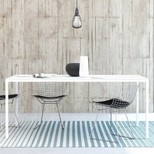 Load image into Gallery viewer, Family Large White Top Dining Table with White Metal Legs