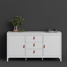 Load image into Gallery viewer, FTG Barcelona White 2 Doors 3 Drawers Sideboard