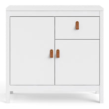 Load image into Gallery viewer, FTG Barcelona White 2 Doors 1 Drawer Sideboard
