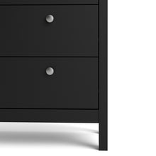 Load image into Gallery viewer, FTG Madrid Matt Black Glazed 2 Doors 3 Drawers Display Cabinet