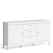 Load image into Gallery viewer, FTG Madrid White 2 Doors 3 Drawers Sideboard