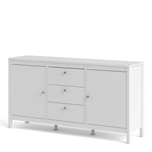 Load image into Gallery viewer, FTG Madrid White 2 Doors 3 Drawers Sideboard