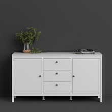 Load image into Gallery viewer, FTG Madrid White 2 Doors 3 Drawers Sideboard