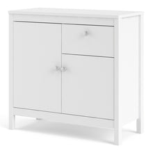 Load image into Gallery viewer, FTG Madrid White 2 Doors 1 Drawer Sideboard