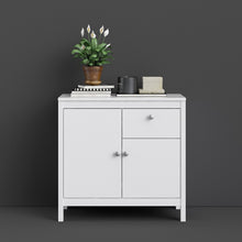 Load image into Gallery viewer, FTG Madrid White 2 Doors 1 Drawer Sideboard