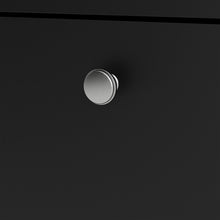 Load image into Gallery viewer, FTG Madrid Matt Black 2 Doors 1 Drawer Sideboard