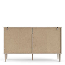 Load image into Gallery viewer, Rome Jackson Hickory Oak/Matt White 2 Sliding Doors 3 Drawers Sideboard