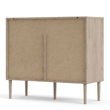 Load image into Gallery viewer, Rome Jackson Hickory Oak/Matt White 2 Sliding Doors 2 Drawers Sideboard