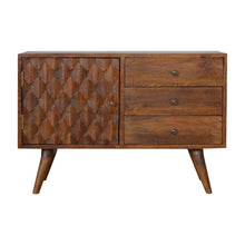 Load image into Gallery viewer, Carved Chestnut Sideboard