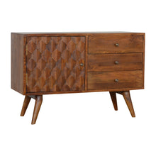 Load image into Gallery viewer, Carved Chestnut Sideboard
