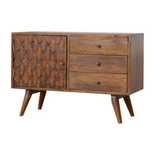 Load image into Gallery viewer, Carved Chestnut Sideboard