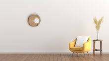 Load image into Gallery viewer, Round Rattan Wall Mirror