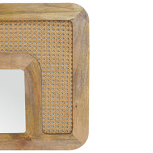 Load image into Gallery viewer, Long Rattan Wall Mirror