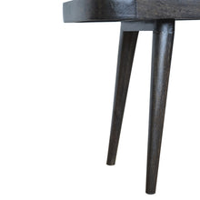 Load image into Gallery viewer, Ash Black Rattan Dining Bench