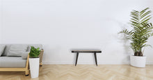 Load image into Gallery viewer, Ash Black Rattan Dining Bench
