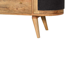 Load image into Gallery viewer, Sofia Black Woven Sideboard