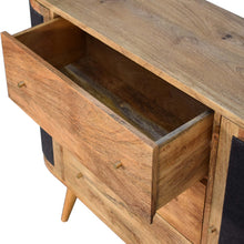 Load image into Gallery viewer, Sofia Black Woven Sideboard