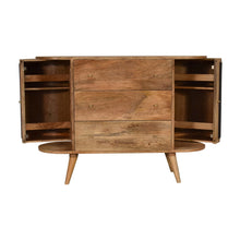 Load image into Gallery viewer, Sofia Black Woven Sideboard