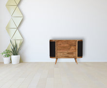 Load image into Gallery viewer, Sofia Black Woven Sideboard