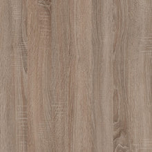 Load image into Gallery viewer, Chelsea Living White Low Wide Display Cabinet with a Truffle Oak Trim