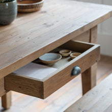 Load image into Gallery viewer, Elveden 1 Drawer Dining Table