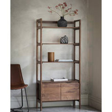 Load image into Gallery viewer, Madrid Walnut Open Display Cabinet