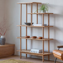 Load image into Gallery viewer, Kingham Oak Open Display Cabinet