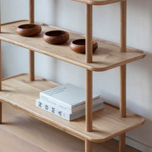Load image into Gallery viewer, Kingham Oak Open Display Cabinet
