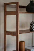 Load image into Gallery viewer, Madrid Walnut Open Display Cabinet