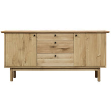 Load image into Gallery viewer, Kingham Oak 2 Door  3 Drawer Sideboard