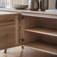 Load image into Gallery viewer, Madrid Oak 2 Door 3 Drawer Sideboard