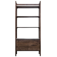 Load image into Gallery viewer, Madrid Walnut Open Display Cabinet