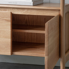Load image into Gallery viewer, Madrid Oak Open Display Cabinet