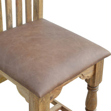 Load image into Gallery viewer, Granary Royale Dining Chair with Leather Seat