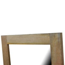 Load image into Gallery viewer, Square Wooden Framed Wall Mirror