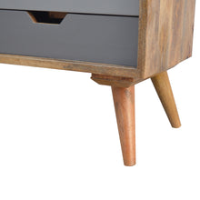 Load image into Gallery viewer, Grey Gradient Sliding Sideboard with 4 Drawers