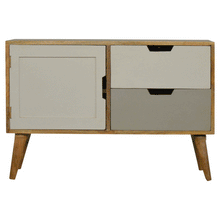 Load image into Gallery viewer, Grey and White Gradient Sideboard