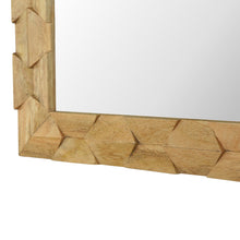 Load image into Gallery viewer, Pineapple Carved Square Wall Mirror