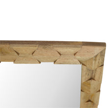 Load image into Gallery viewer, Pineapple Carved Square Wall Mirror