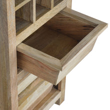 Load image into Gallery viewer, Wine Display Cabinet with 3 Drawers