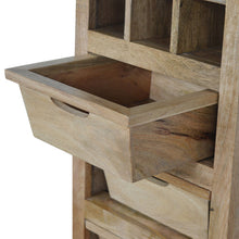 Load image into Gallery viewer, Wine Display Cabinet with 3 Drawers