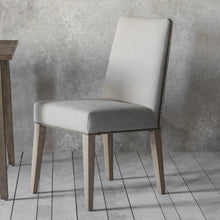 Load image into Gallery viewer, Rex Cement Linen Dining Chairs (Pair)